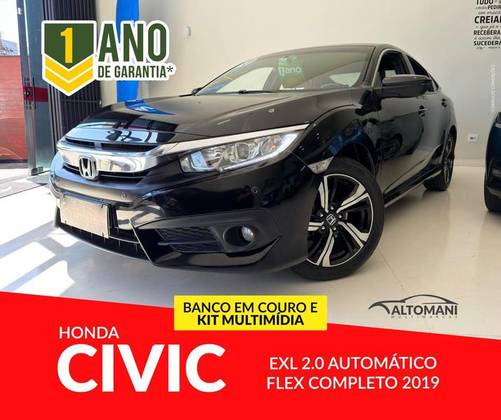 HONDA CIVIC 2.0 16V FLEXONE EXL 4P CVT